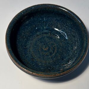 New Handcrafted Blue Ceramic Pottery Bowl